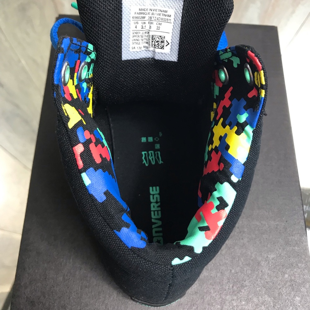 Converse Ctas High Street Black Solar Kid’s - Picture 7 of 8